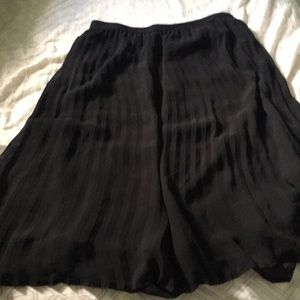 Black skirt